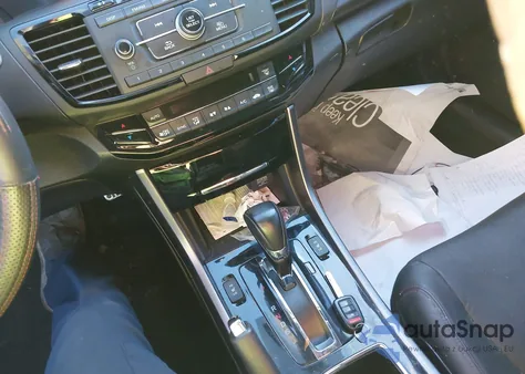 2017 Honda Accord Sport Se из США, поврежденный, VIN 1HGCR2F1XHA111371